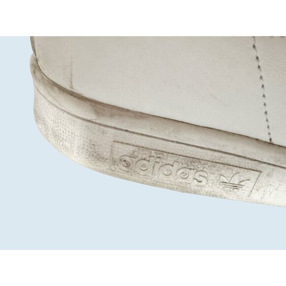 ADIDAS Stan Smith Gold & White Athletic Casual Sneaker Size 6 - Picture 4 of 8